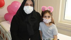 Kızına ikinci kez can verdi