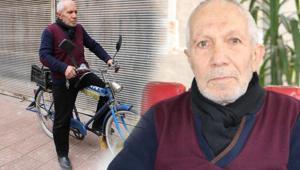 77 yaşında Gören hayran kalıyor: 1965ten beri bisiklet kullanıyorum, araba kullanmıyorum
