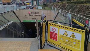 İstanbulda metro istasyonunda yürüyen merdiven faciası Parmakları koptu