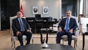 Dışişleri Bakanı Hakan Fidan, Fetih Genel Sekreterini kabul etti