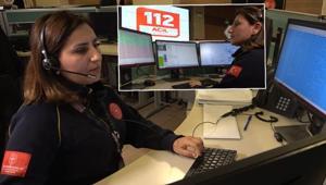 Kan donduran ses kaydı: Boğulma tehlikesi geçiren bebek 112nin yönlendirilmesiyle kurtarıldı