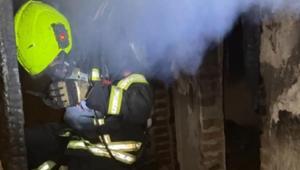 Mersinde yangın 60 yaşındaki adam hayatını kaybetti