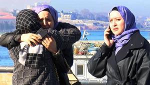 Kimse bir şey yapamadı Olup biteni gözyaşları içinde izledi