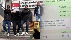 Haraç çetesinin Whatsapp yazışmaları Önce para sonra kurşunlama videosu