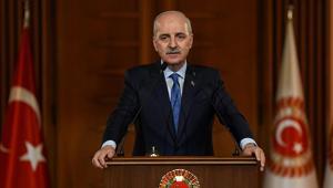TBMM Başkanı Kurtulmuş: Türkiye kendisine gösterilen yerde değil, istediği yerde oturacak