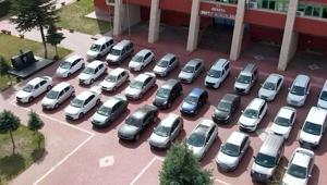Isparta merkezli 10 ilde 14 milyon liralık change araç operasyonu