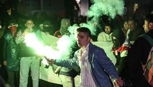 Ankarada izinsiz gösteri Müdahale eden 5 polis yaralandı