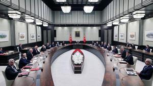 Kabine toplantısı sona erdi Gözler Erdoğanın yapacağı açıklamada