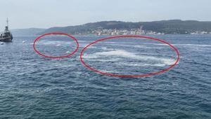 Yer: Çanakkale Kabus geri döndü; su yüzeyinde göründü