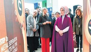 BM Sıfır Atık Sergisi’ni ziyaret etti