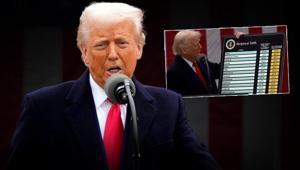 Son dakika Trump, yeni gümrük vergilerini duyurdu: Tüm ithalatlara yüzde 10 genel tarife uygulayacağız