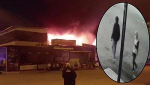 Kadın esnafın iş yerini benzin döküp yaktılar Sebebi ise şoke etti