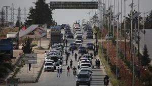 PKK/YPGli teröristler Halep kent merkezinden çekilmeye başladı