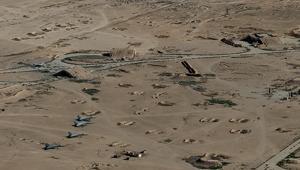 Suriyede İsrailin saldırı düzenlediği T4 Hava Üssü görüntülendi