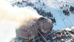 Kartalkaya’daki otel yangını 8 dakikada kontrolden çıkmış