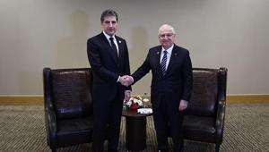 Bakan Güler, IKBY Başkanı Neçirvan Barzani ile görüştü
