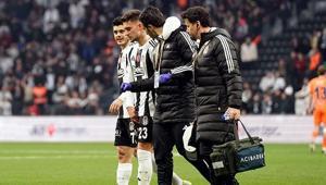 Beşiktaşta sakatlık şoku İşte yıldız futbolcunun son durumu