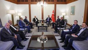 Dışişleri Bakanı Hakan Fidan Hamas heyeti ile görüştü