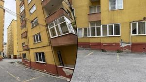 Yer: Küçükçekmece Deprem sonrası korkutan manzara