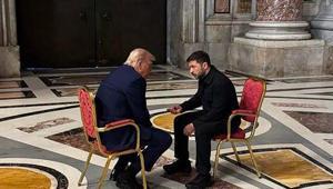 Zelenskiy: Trump ile bugüne kadar en iyi görüşmeyi Vatikanda gerçekleştirdik