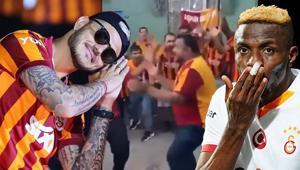 Fenerbahçe sonrası Galatasarayda Osimhen ve Icardiden paylaşım