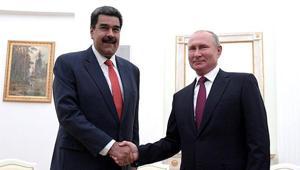 Rusya Devlet Başkanı Putin, Venezuela Devlet Başkanı Maduro ile görüştü