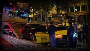 Kayseride zincirleme kaza 4 araç birbirine girdi