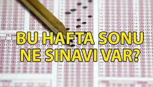 HAFTA SONU SINAV MI VAR, ne sınavı var? ÖSYM, MEB, AÖF, ATA AÖF 5-6 Temmuz 2025 sınav takvimi