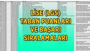 MEB LGS (LİSE) 2025 TABAN PUANLARI VE BAŞARI SIRALAMALARI | İstanbul-Ankara-İzmir Fen Lisesi, Anadolu Lisesi, Anadolu İmam Hatip Lisesi taban puanları ve başarı sıralamaları...