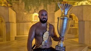 Orhan Okulu, pehlivan hamamı geleneğini sürdürdü!