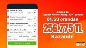 4 maça da “Toplam Korner Aralığı 12+” oynadı… Misli’de 256.775 TL kazandı!