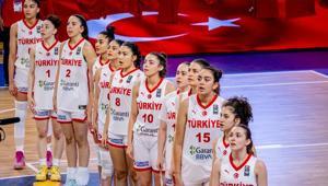 U18 Kız Milli Basketbol Takımı, Çekya'ya kaybetti!