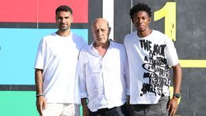 Zeki Çelik ve Gaoussou Diarra, İstanbulspor'u ziyaret etti!