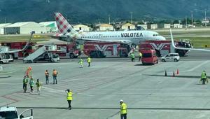 Havalimanında kan donduran olay