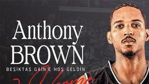 Beşiktaş ABD'li basketbolcu Anthony Brown'u kadrosuna kattı