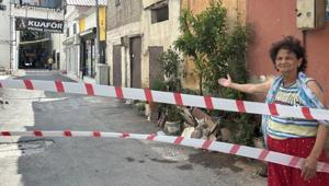 Yol çöktü, evler yıkılmak üzere! Bir ilçe korku dolu günler yaşıyor
