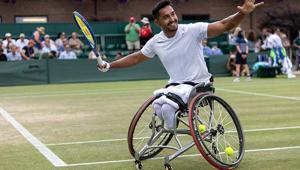 Ahmet Kaplan, Wimbledon’da yarı finalde!