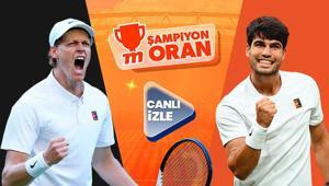 Jannik Sinner ve Carlos Alcaraz Wimbledon tek erkek finalinde karşı karşıya Karşılaşmanın heyecanı Şampiyon Oranlar, Canlı Yayın ve Canlı Sohbet ile Mislide