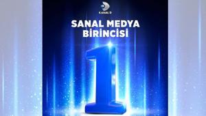 Sanal medyanın açık ara birincisi Kanal D