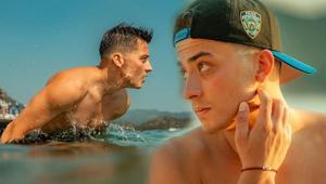 Atakan Özkayanın pozları sosyal medyayı salladı Denizlerin hırçın yakışıklısı