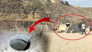 Barakanın altında inanılmaz keşif Defineciler ortaya çıkardı