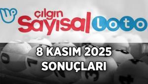 Çılgın Sayısal Loto çekiliş sonuçları belli oldu 8 Kasım 2025 Sayısal Loto sonuç sorgulama ekranı