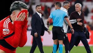 Küme düşme hattındaki Casa Piadan Benficaya şok Jose Mourinho çılgına döndü