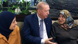 Cumhurbaşkanı Erdoğan, Ankarada vatandaşlarla sohbet etti