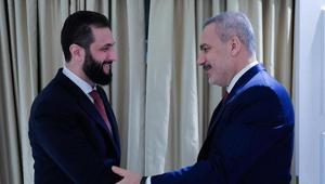 Dışişleri Bakanı Hakan Fidan, Suriye Cumhurbaşkanı Şara ile ABDde bir araya geldi