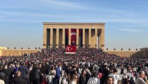 Tarihi rekor 10 Kasım’da Anıtkabir’i 1 milyon 219 bin 148 kişi ziyaret etti