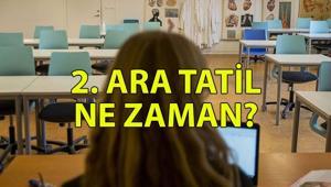 2. ARA TATİL TARİHLERİ 2026 📌 İkinci dönem ara tatil ne zaman, Martta mı, Nisanda mı MEB ara tatil takvimi