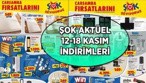 ŞOK 12-18 Kasım aktüel indirimleri ŞOK 12-18 Kasım aktüel kataloğunda hangi ürünler satışa çıkacak Tencere Seti, Çay Makinesi, Köz Türk Kahvesi Makinesi...