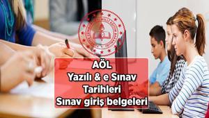Açık Öğretim Lisesi 📌 AÖL yazılı & e sınav tarihleri 2025 takvimi 1. Dönem Açık lise sınavları ne zaman, AÖL sınav giriş belgesi ne zaman, nasıl alınır