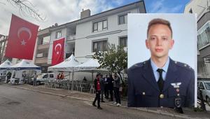 Şehit pilot Cüneyt Kandemir’in Ankaradaki baba evinde yas